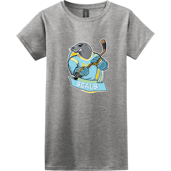 Atlantic City Seals Softstyle Ladies T-Shirt