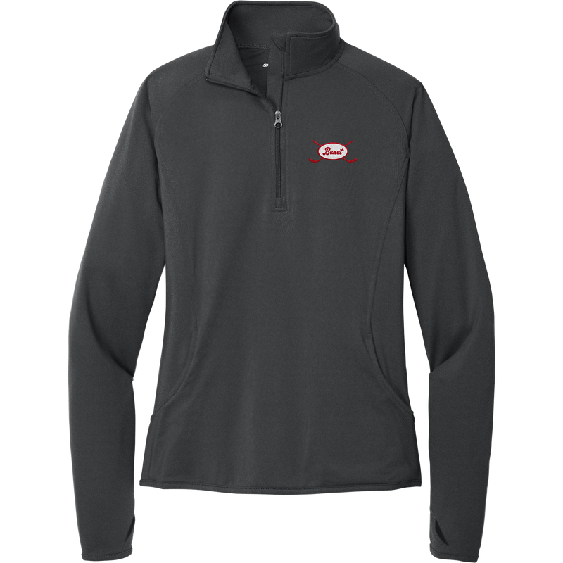 Benet Hockey Ladies Sport-Wick Stretch 1/4-Zip Pullover