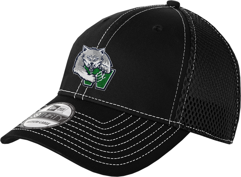 Woodbridge Wolfpack New Era Stretch Mesh Contrast Stitch Cap