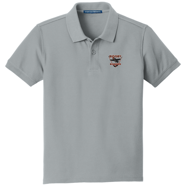 Biggby Bombers Youth Core Classic Pique Polo